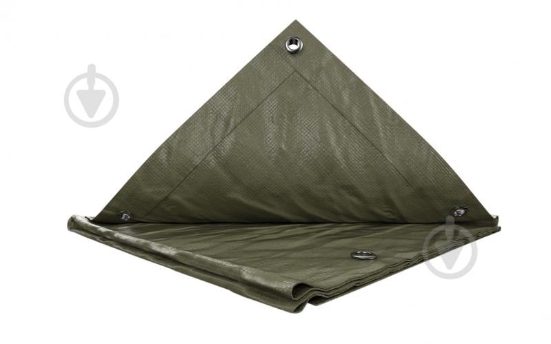 Тент MasterTool 10х12 м Olive Green 90 г/м² (89-8012) - фото 1