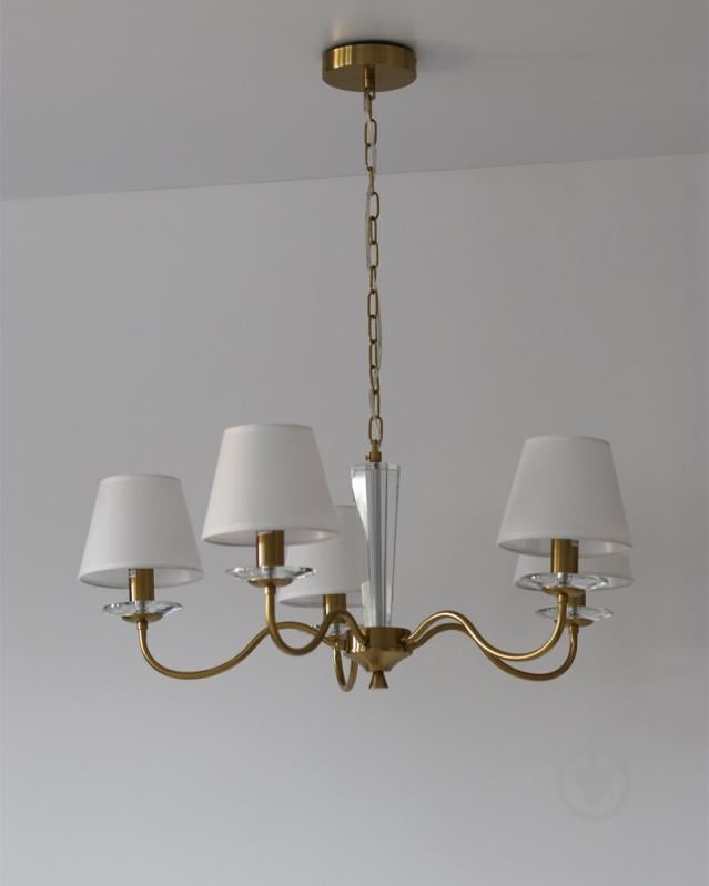 Люстра Edlin Moren 5x12 Вт E14 PL321167-5 - фото 3 Люстра Edlin Moren 5x12 Вт E14 PL321167-5 - фото 3