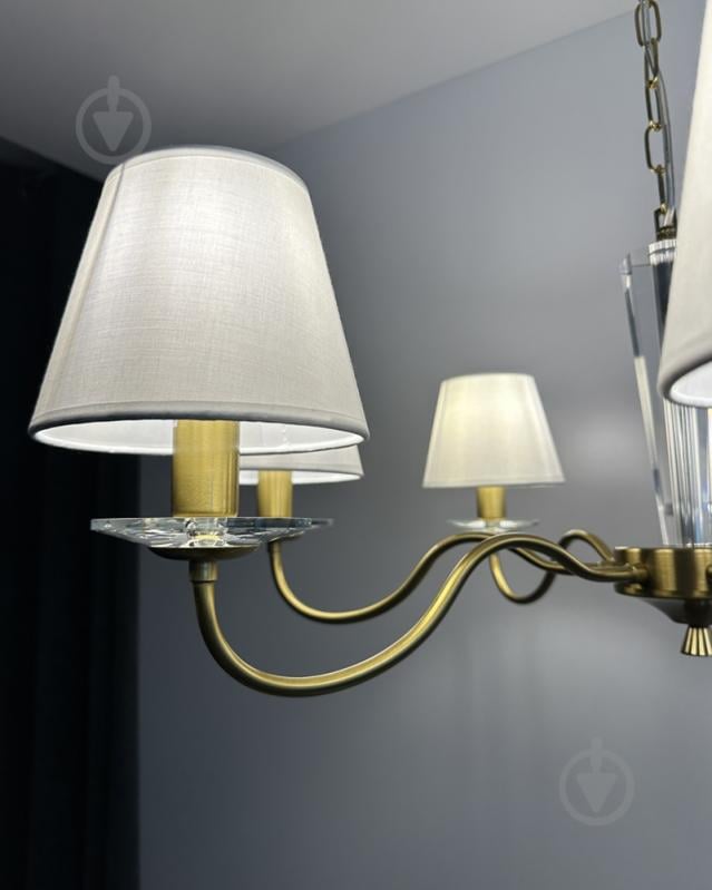 Люстра Edlin Moren 7x12 Вт E14 PL321167-7 - фото 6