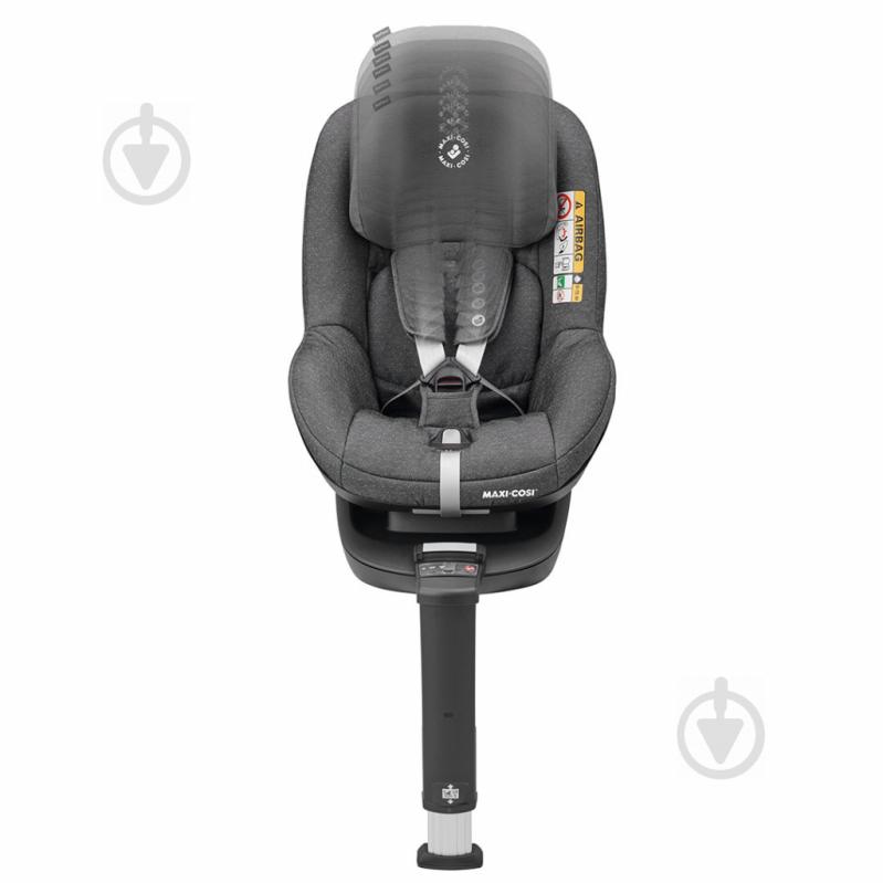 Автокресло Maxi-Cosi Pearl Smart i-Size Authentic Graphite серый 8796550120 - фото 5