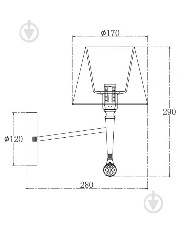 Бра Edlin Natano 12 Вт E14 хром PL321168W-1 - фото 8 Бра Edlin Natano 12 Вт E14 хром PL321168W-1 - фото 8