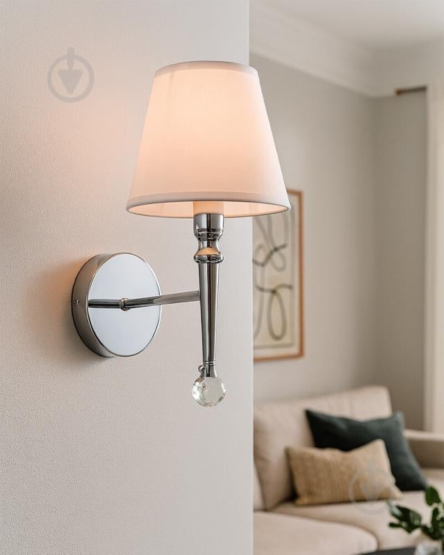 Бра Edlin Natano 12 Вт E14 хром PL321168W-1 - фото 2 Бра Edlin Natano 12 Вт E14 хром PL321168W-1 - фото 2