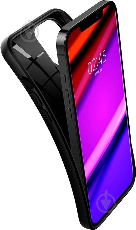 Чехол Spigen Core Armor Matte Black для Apple iPhone 12Apple iPhone 12 Pro - фото 7
