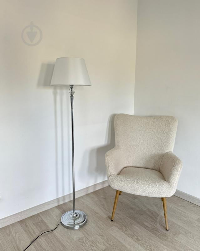 Торшер Edlin Natano 12 Вт E27 хром PL321168F-1 - фото 2 Торшер Edlin Natano 12 Вт E27 хром PL321168F-1 - фото 2