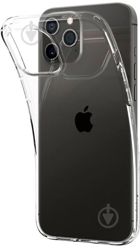 Чехол Spigen Crystal Flex Crystal Clear для Apple iPhone 12Apple iPhone 12 Pro - фото 3