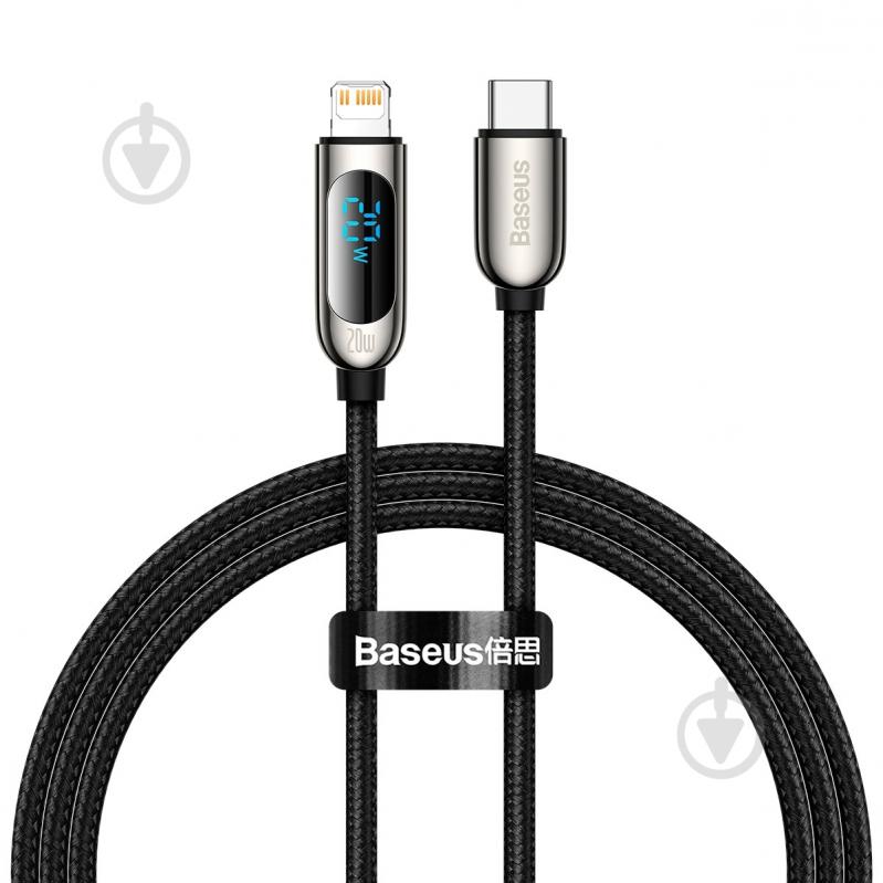 Кабель BASEUS 1 м черный (CATLSK-01) - фото 1