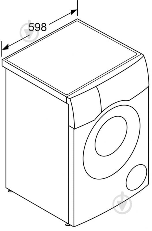 Пральна машина із сушкою Bosch WNC254A0ME - фото 11