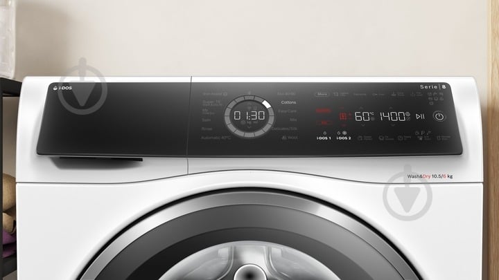 Пральна машина із сушкою Bosch WNC254A0ME - фото 8