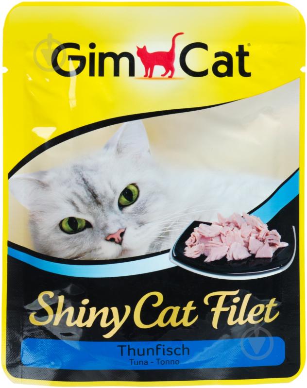 Корм Gimpet ShinyCat Pouch тунець 70 г - фото 1