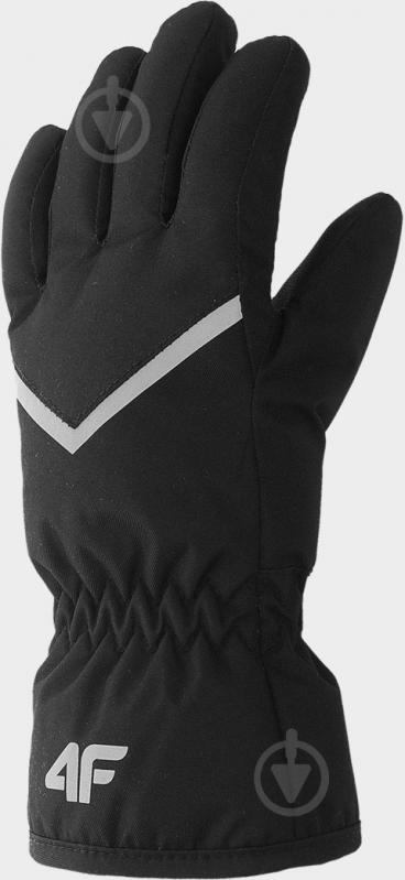 Рукавички 4F GLOVES FNK M094 4FJAW23AFGLM094-21S р.S чорний - фото 1