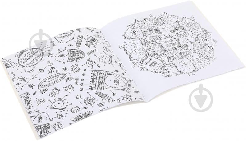 Раскраска-антистресс «200х200 мм 12 листов (Р049)» - фото 2