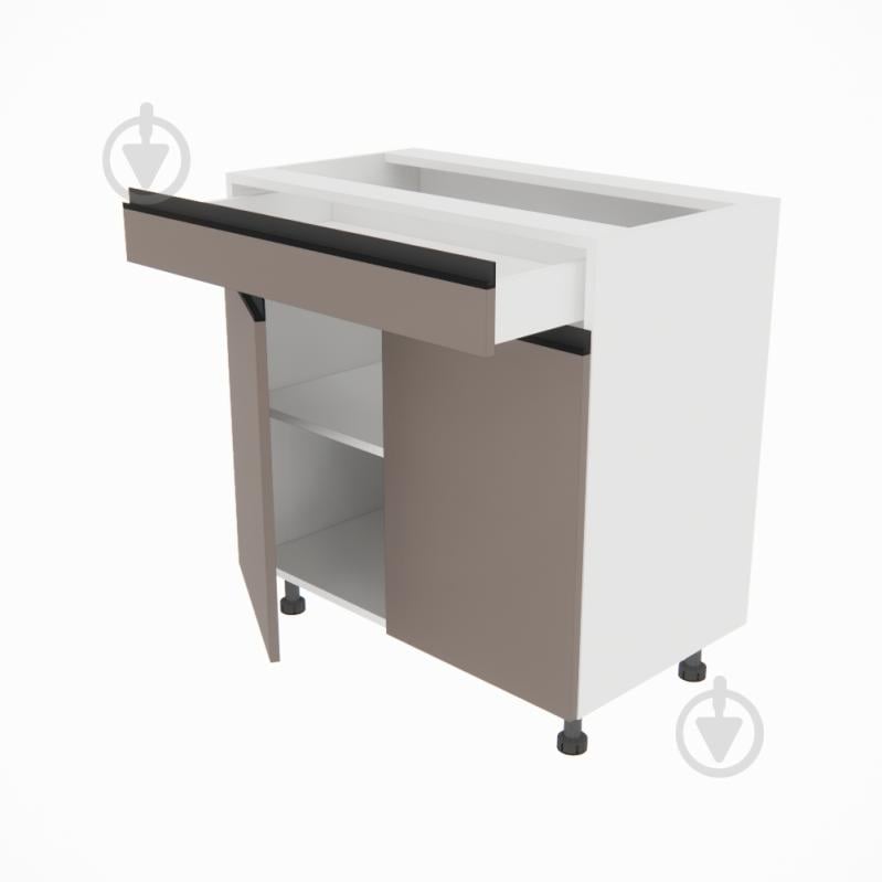 Тумба нижня Софі ( Н 80 ДШ FAVORIT) глиняний сірий/білий Світ Меблів - фото 2 Тумба нижня Софі ( Н 80 ДШ FAVORIT) глиняний сірий/білий Світ Меблів - фото 2