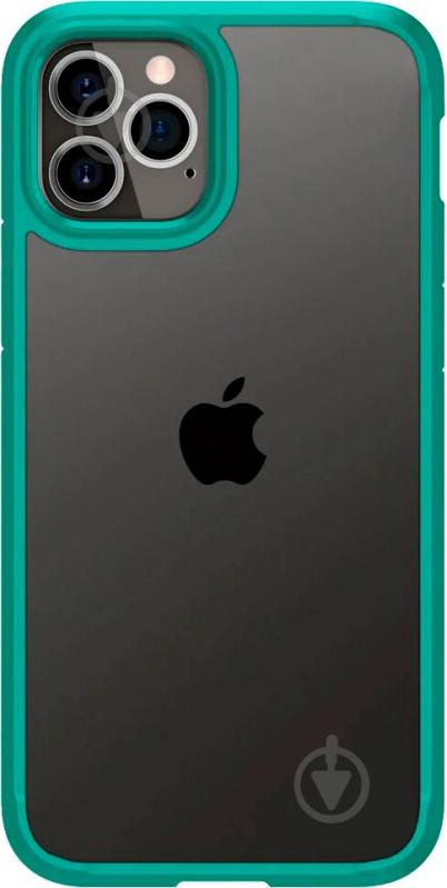 Чехол Spigen Crystal Hybrid Mint для Apple iPhone 12Apple iPhone 12 Pro - фото 4