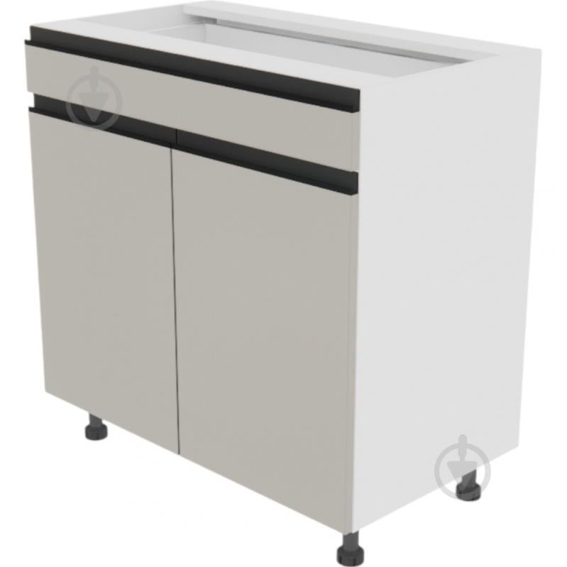 Тумба нижня Софі ( Н 80 ДШ FAVORIT) кашемір/білий Світ Меблів - фото 1