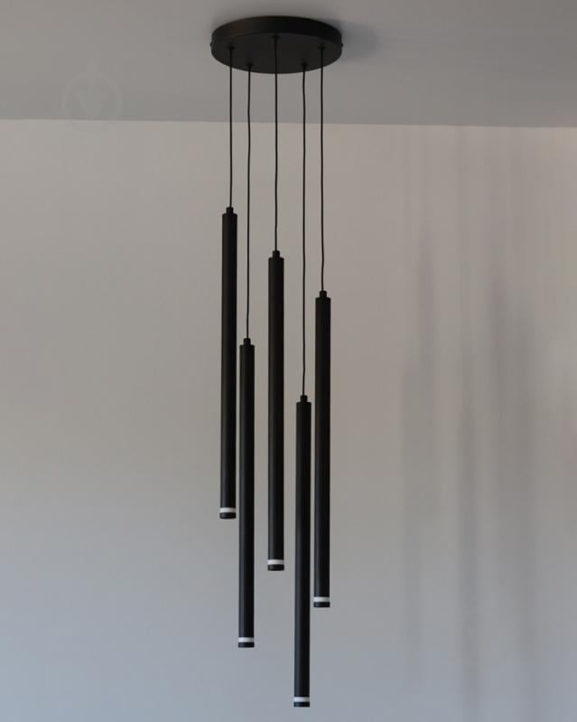 Світильник підвісний Edlin Locus 5x10 Вт G9 PLP2412-5B - фото 3 Світильник підвісний Edlin Locus 5x10 Вт G9 PLP2412-5B - фото 3