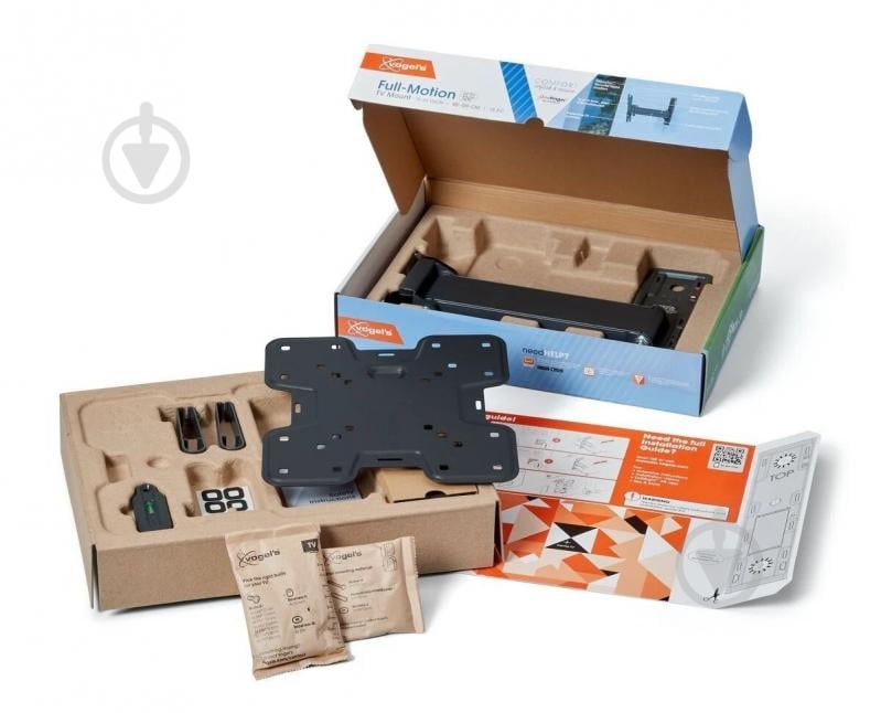 Кронштейн Vogels TVM 3223 поворотно-похилі 19"-43" чорний - фото 5 Кронштейн Vogels TVM 3223 поворотно-похилі 19"-43" чорний - фото 5