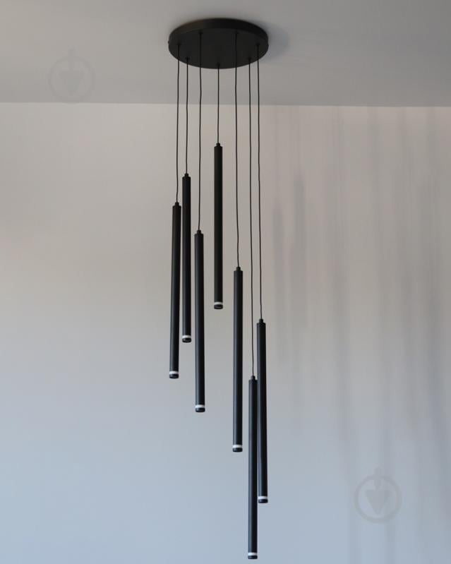 Світильник підвісний Edlin Locus 7x10 Вт G9 PLP2412-7B - фото 2 Світильник підвісний Edlin Locus 7x10 Вт G9 PLP2412-7B - фото 2