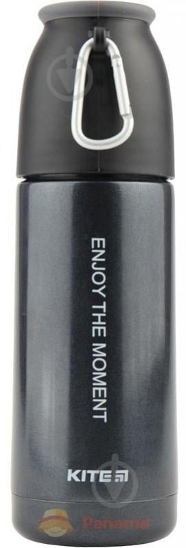 Термос KITE K18-300-01 "Enjoy" черный - фото 1