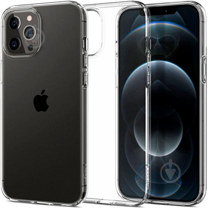 Чехол Spigen Liquid Crystal Crystal Clear для Apple iPhone 12Apple iPhone 12 Pro - фото 6