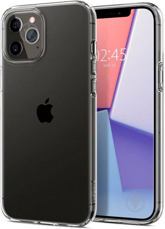Чехол Spigen Liquid Crystal Crystal Clear для Apple iPhone 12Apple iPhone 12 Pro - фото 3