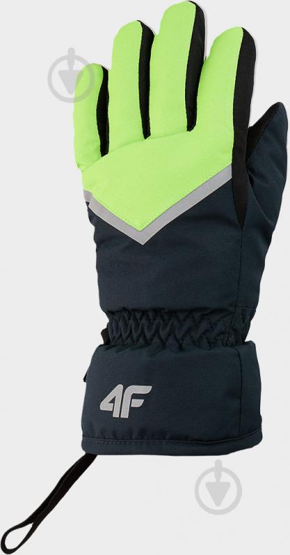 Рукавички 4F GLOVES FNK M094 4FJAW23AFGLM094-45N р.M зелений - фото 1