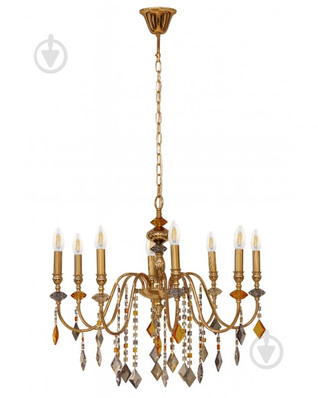 Люстра Edlin Vanessa 8x12 Вт E14 PL2416-8 - фото 1