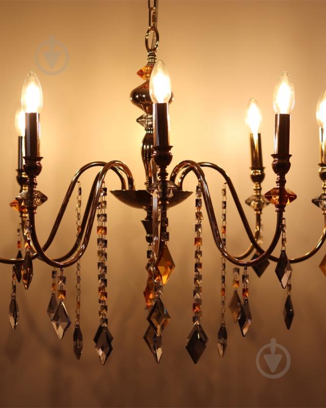 Люстра Edlin Vanessa 8x12 Вт E14 PL2416-8 - фото 7