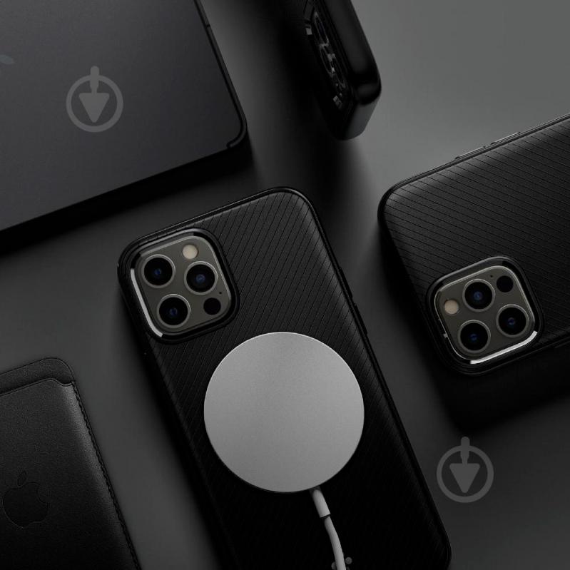 Чехол Spigen Mag Armor Black для Apple iPhone 12Apple iPhone 12 Pro - фото 9