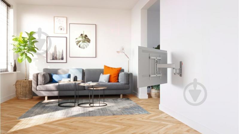 Кронштейн Vogels TVM 3443 поворотно-похилі 32"-65" білий - фото 6 Кронштейн Vogels TVM 3443 поворотно-похилі 32"-65" білий - фото 6