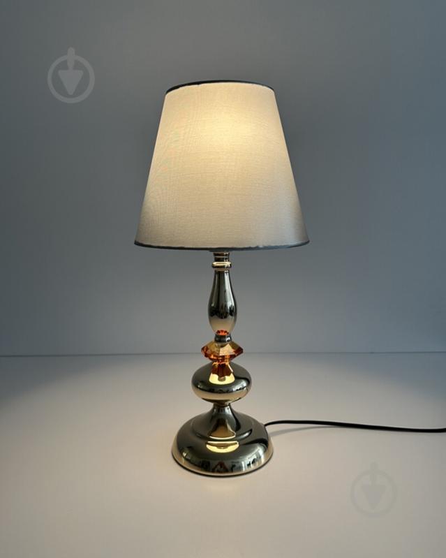 Настільна лампа Edlin Vanessa 1x12 Вт E14 золотий PL2416-1T - фото 4