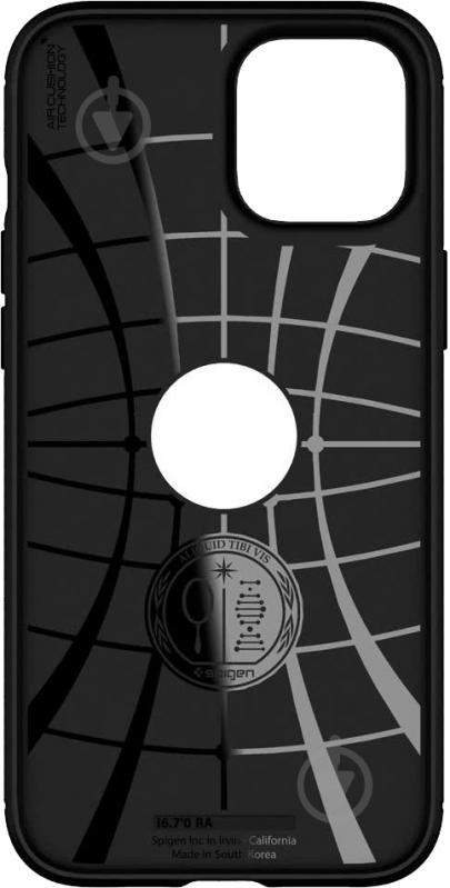 Чехол Spigen Rugged Armor Matte Black для Apple iPhone 12Apple iPhone 12 Pro - фото 2