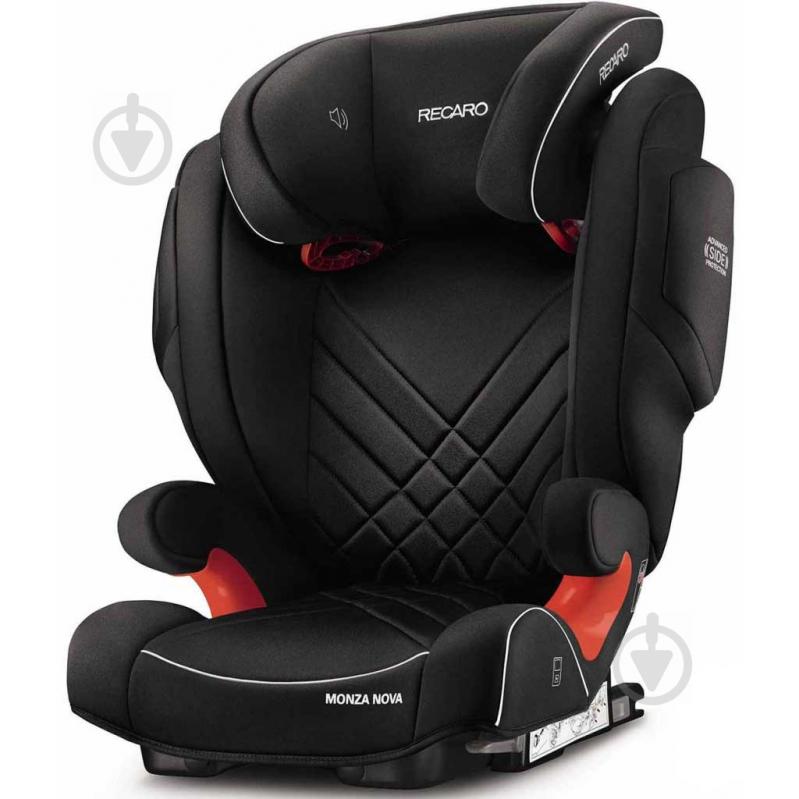 Автокрісло RECARO Monza Nova 2 Seatfix (Performance Black) чорний 00088010240040 - фото 1