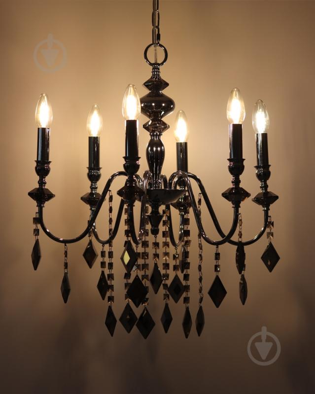 Люстра Edlin Vanessa 6x12 Вт E14 PL2417-6 - фото 9