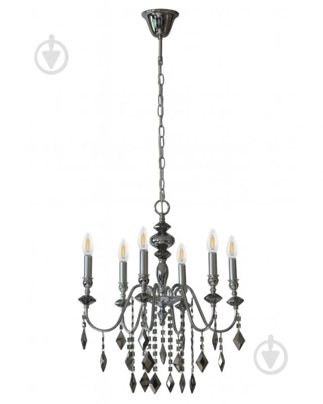 Люстра Edlin Vanessa 6x12 Вт E14 PL2417-6 - фото 1