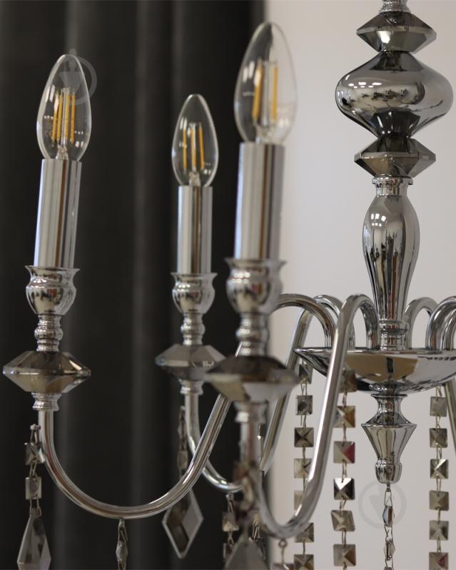 Люстра Edlin Vanessa 6x12 Вт E14 PL2417-6 - фото 3