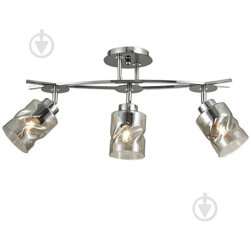 Світильник стельовий Victoria Lighting 60 Вт хром Mike/PL3 - фото 1