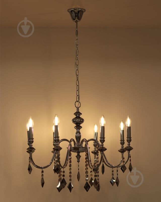 Люстра Edlin Vanessa 8x12 Вт E14 PL2417-8 - фото 5