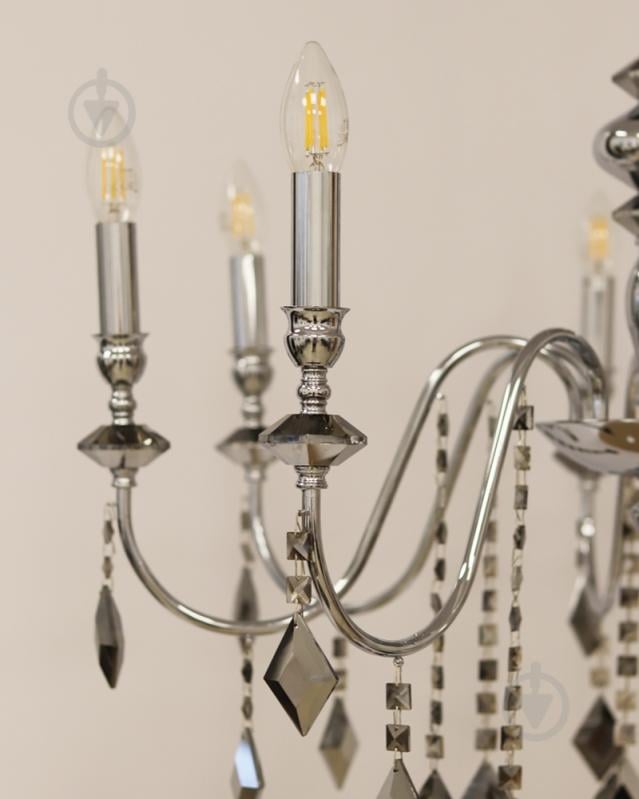 Люстра Edlin Vanessa 8x12 Вт E14 PL2417-8 - фото 3