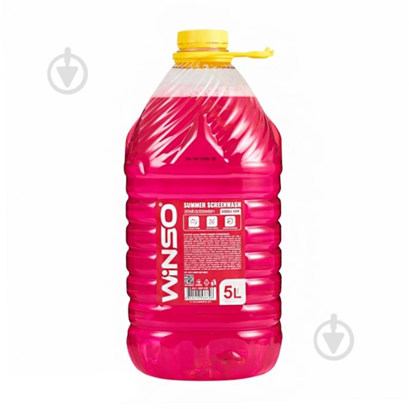 Омыватель стекла WINSO Bubble Gum лето 40 °С 5 л - фото 1