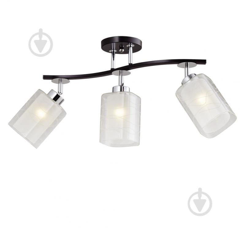 Світильник стельовий Victoria Lighting 60 Вт венге Oliver/PL3 - фото 1