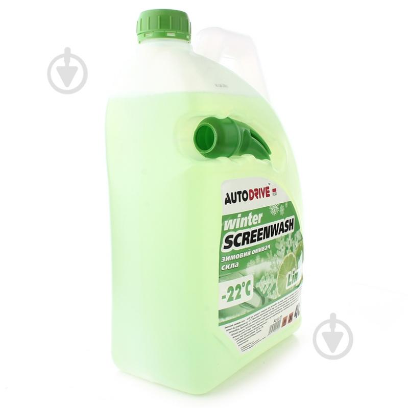 Омыватель стекла AUTODRIVE Lime лето 40 °С 4 л - фото 2 Омыватель стекла AUTODRIVE Lime лето 40 °С 4 л - фото 2