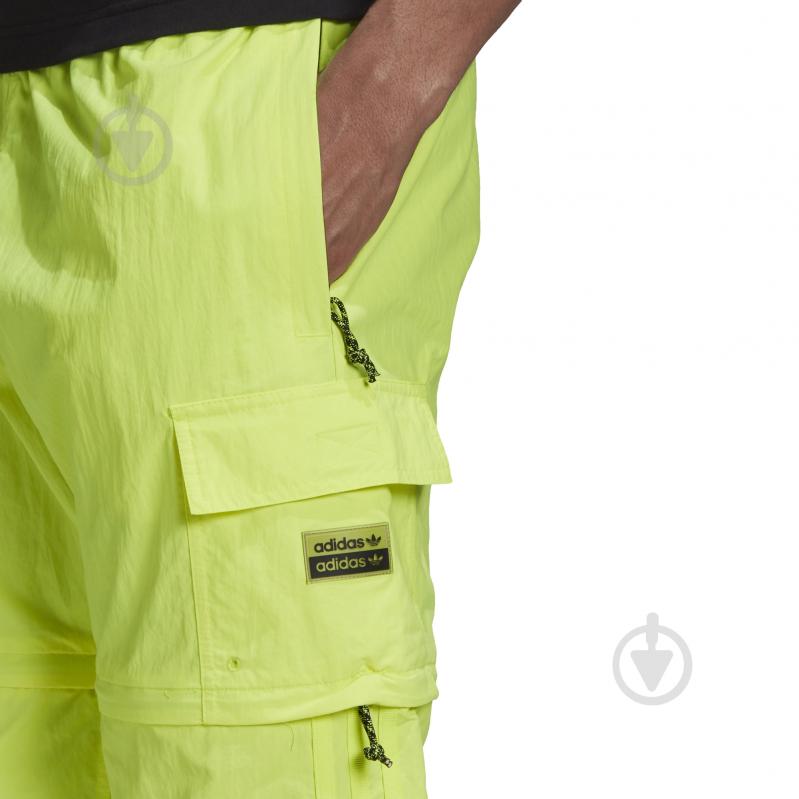 Брюки Adidas UTLTY 2IN1 PANT GN3302 р. M лайм - фото 6