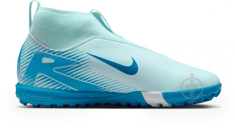 Сороконожки Nike JR ZOOSUPERFLY 10 ACADEMY TF FQ8310-400 р.35 голубой - фото 2