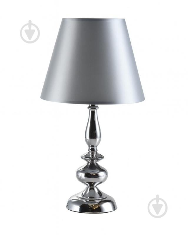Настільна лампа Edlin Vanessa 1x12 Вт E14 хром PL2417-1T - фото 1 Настільна лампа Edlin Vanessa 1x12 Вт E14 хром PL2417-1T - фото 1