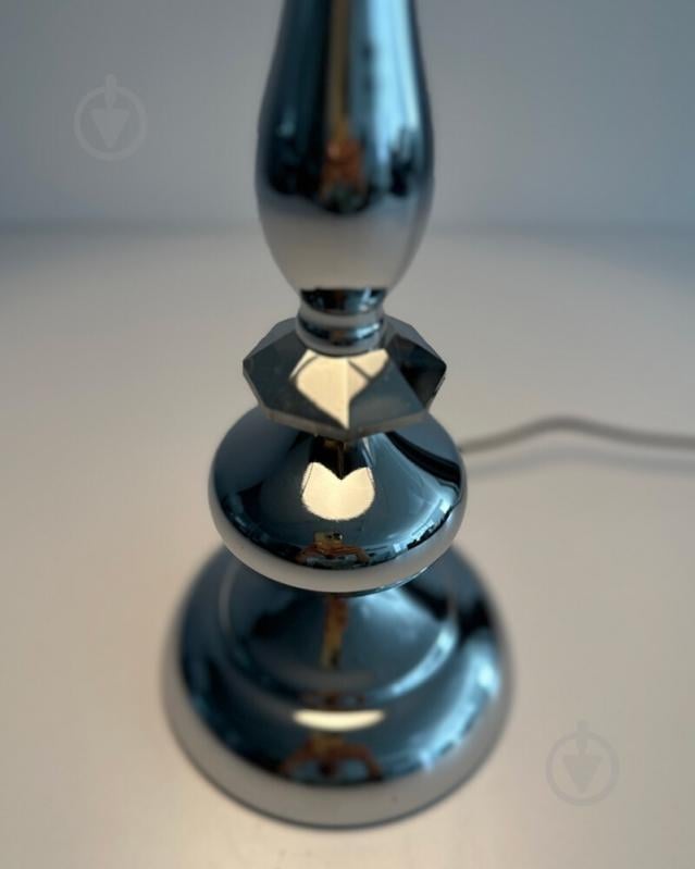 Настільна лампа Edlin Vanessa 1x12 Вт E14 хром PL2417-1T - фото 5 Настільна лампа Edlin Vanessa 1x12 Вт E14 хром PL2417-1T - фото 5