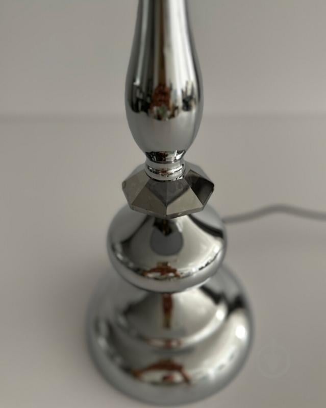 Настільна лампа Edlin Vanessa 1x12 Вт E14 хром PL2417-1T - фото 3 Настільна лампа Edlin Vanessa 1x12 Вт E14 хром PL2417-1T - фото 3