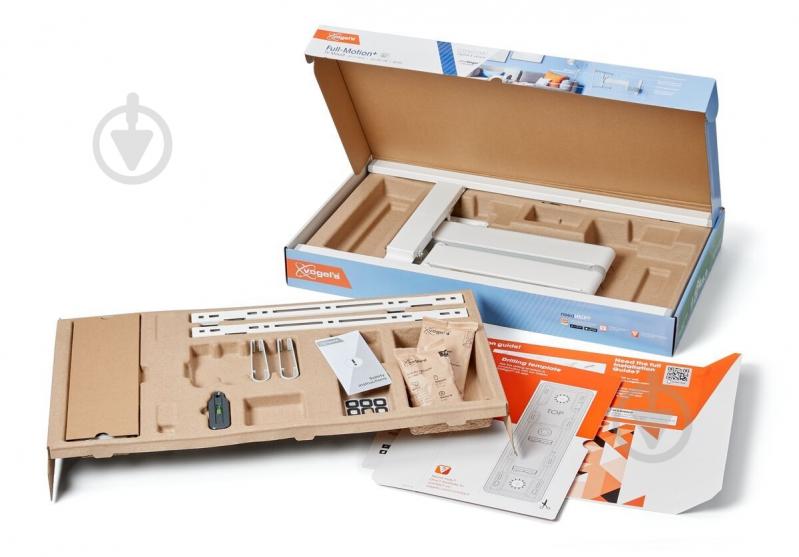 Кронштейн Vogels TVM 3643 поворотно-похилі 40"-77" білий - фото 6