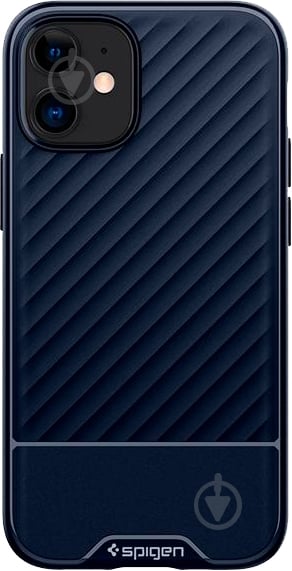 Чехол Spigen Core Armor Navy Blue для Apple iPhone 12 Mini - фото 1