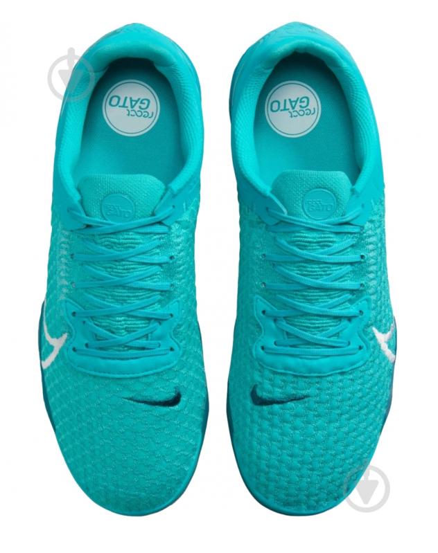 Футзальне взуття Nike REACTGATO CT0550-300 р.45 зелений - фото 5