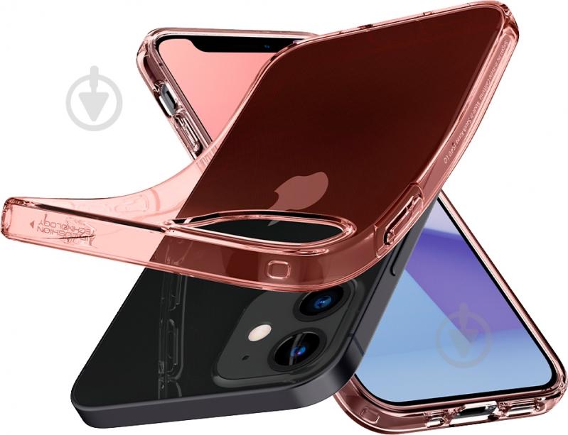 Чехол Spigen Crystal Flex Rose Crystal для Apple iPhone 12 Mini - фото 5